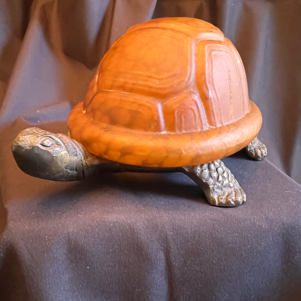 Unusual Art Deco Tortoise Lamp